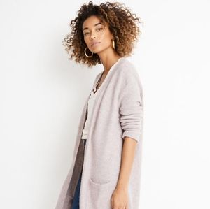 🐏Madewell Kent Cardigan Heather Grey/Gray Size M